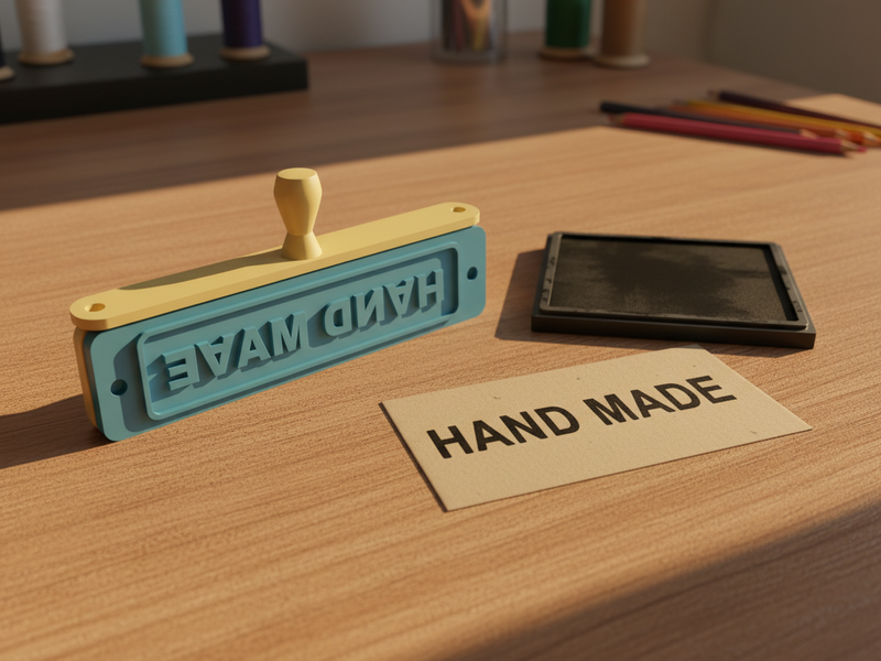 Stamp Maker — printed example
