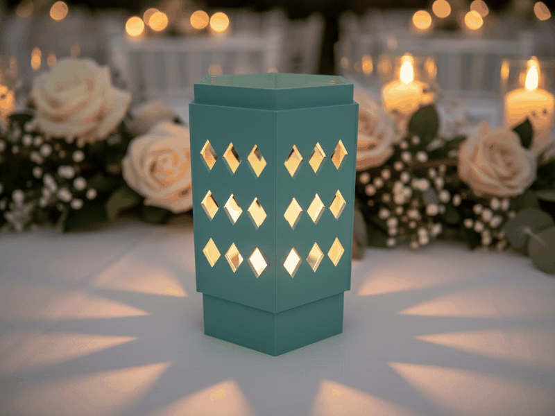 Tealight Lantern — printed example
