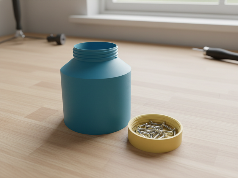Threaded Jar — printed example